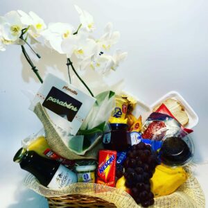 Café Supremo com Orquídea