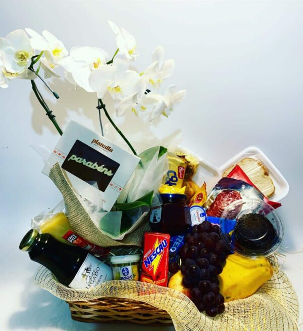 Café Supremo com Orquídea