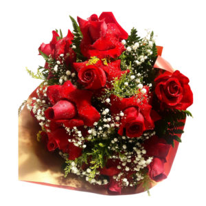 Buquê de Rosas vermelhas colombianas