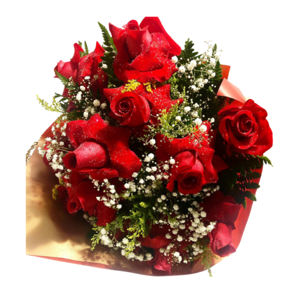 Buquê de Rosas vermelhas colombianas