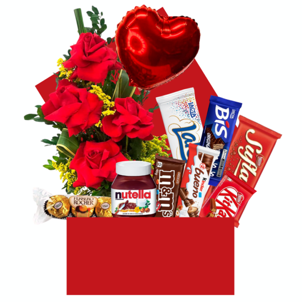 Caixa Chocolates e Guloseimas
