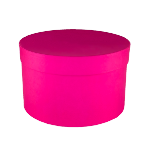 Caixa Redonda Rosa Pink