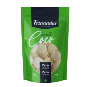 Biscoito de Coco Sem Glúten/Lactose 100gr
