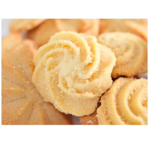 Biscoitos caseiros amanteigados 100g
