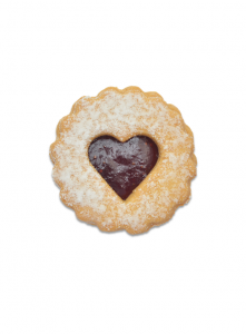 Biscoito Linzer com Geleia de Morango 20g