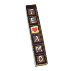 Caixa com 6 Bombons "Te Amo" Fluss Haus