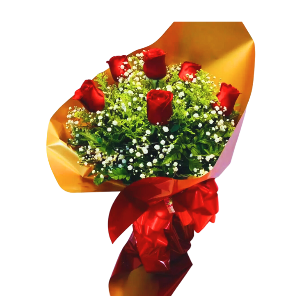 Buque Rosas Simple Red