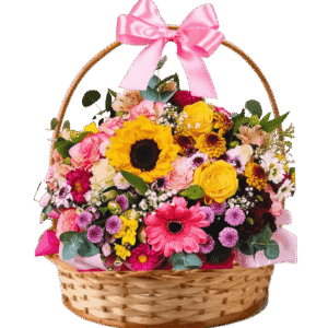 Cesta Flores Mistas