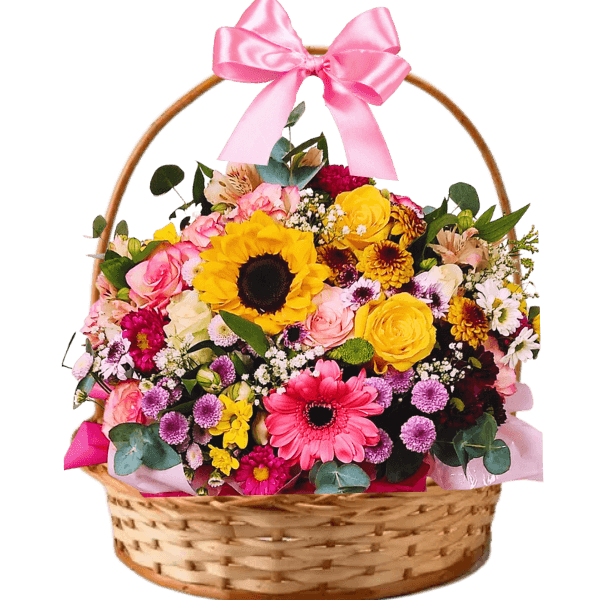 Cesta Flores Mistas