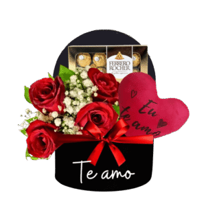 Placa de Chocolate \"Te Amo\"