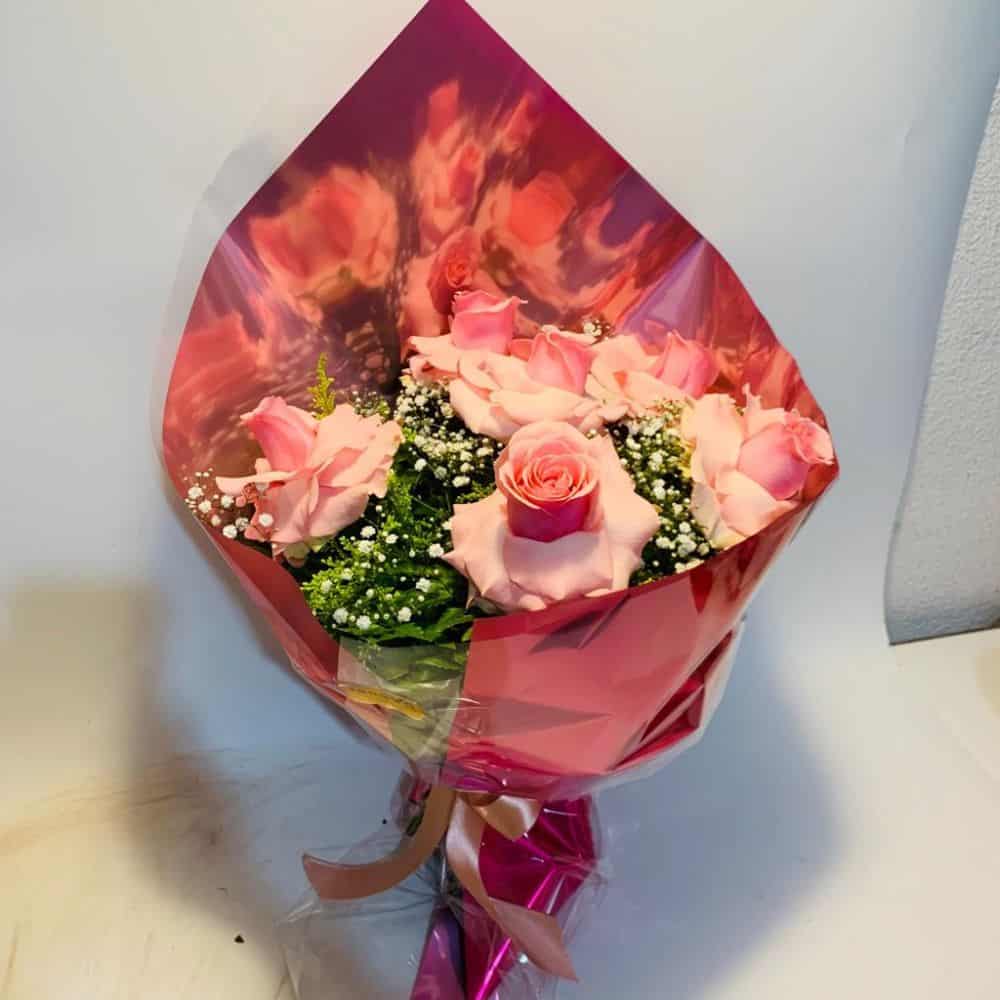 Buquê Rosas Cor de Rosa