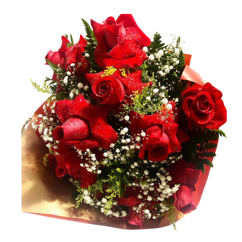 Buquê de Rosas vermelhas colombianas