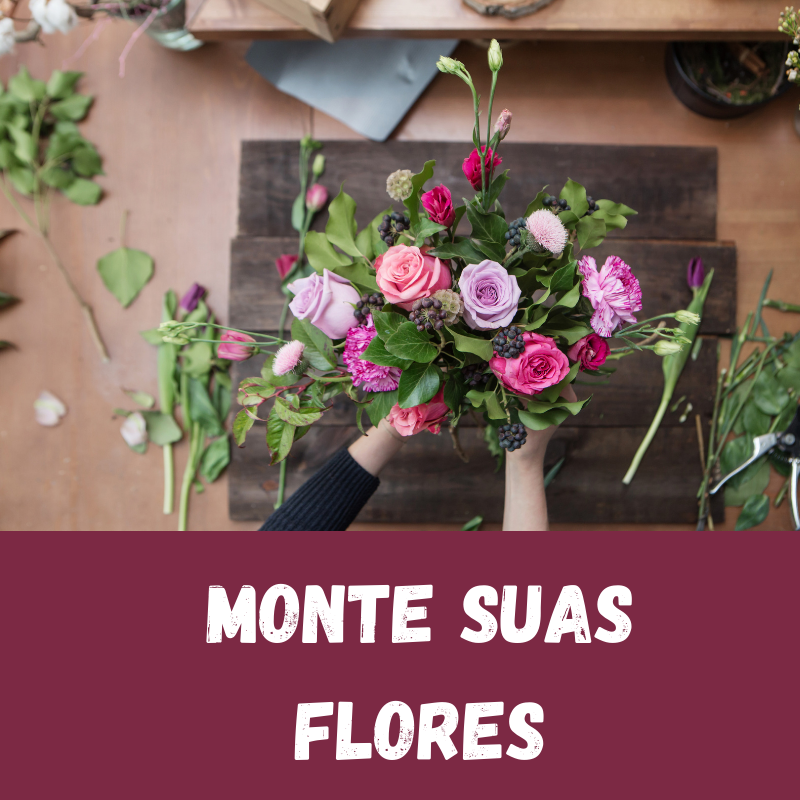 Monte Sua Box de flores e presentes