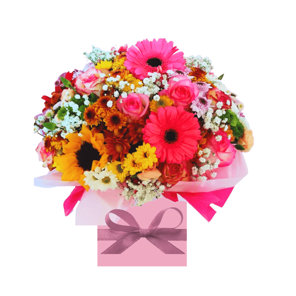 Caixa com Flores do Campo